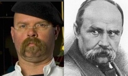 Похожие на знаменитостей люди, предметы и персонажи: Джимми Хайнеман и Тарас Шевченко